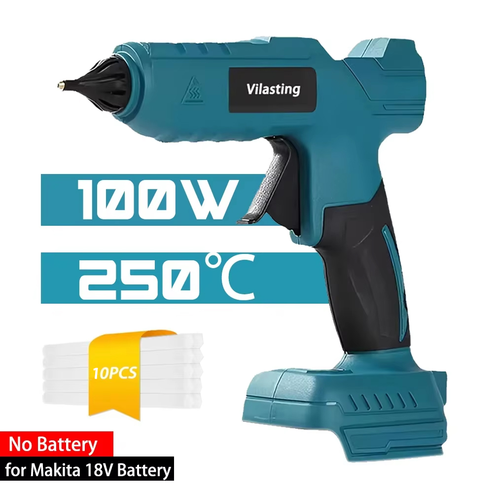 Hot Melt Glue Gun Cordless - Pistola de pegamento termofusible inalámbrica de