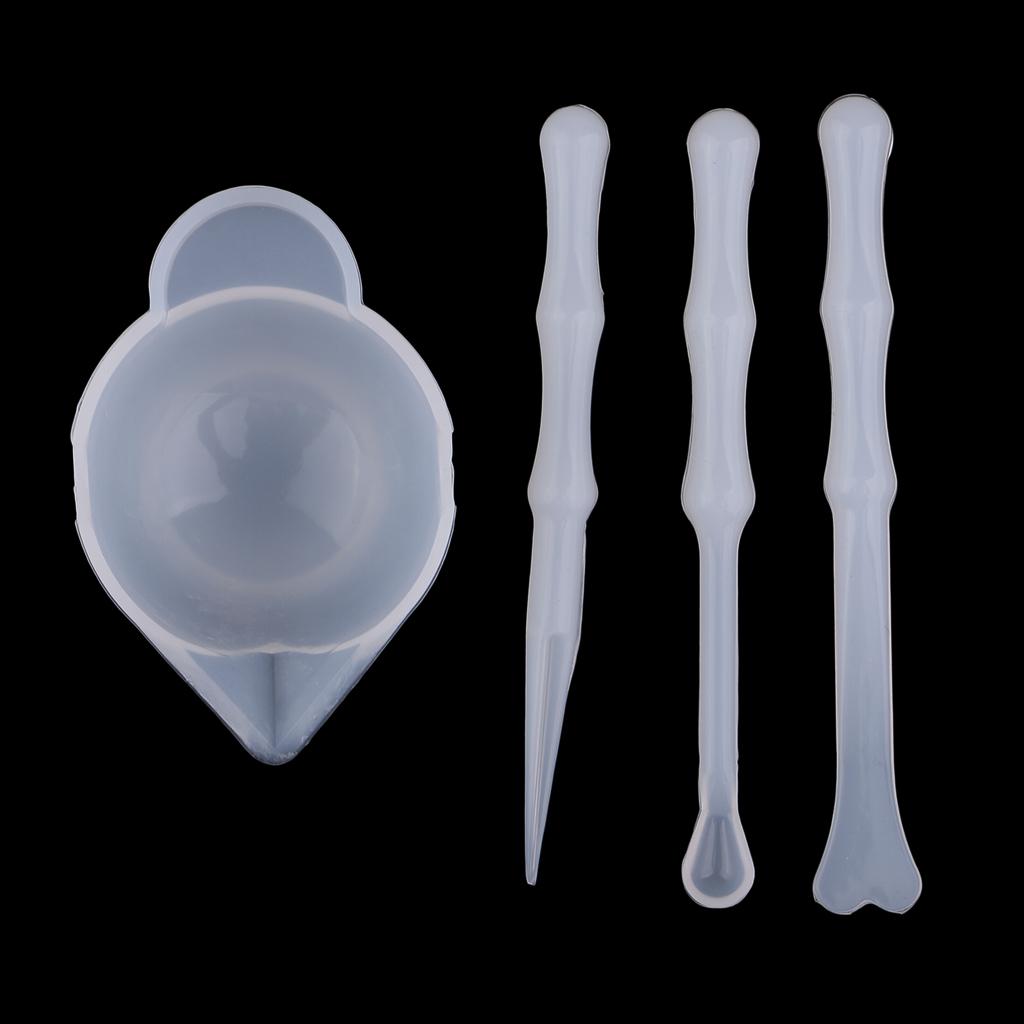 Silicone Epoxy Resin Molds Set - Suministros para moldes de resina, juego