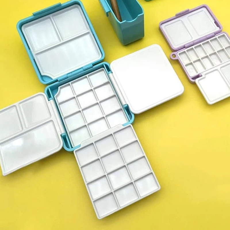 Mini Caja de Pintura de Acuare - Watercolor Paint Set Solid Pigment reseña y precio