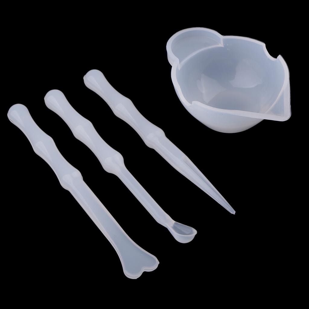 Suministros para moldes de res - Silicone Epoxy Resin Molds Set reseña y precio