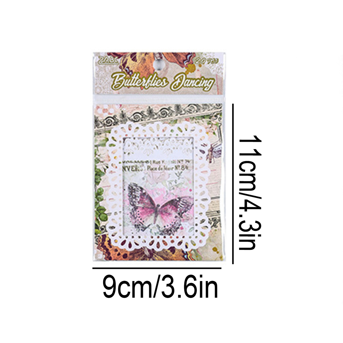Juego de 20 hojas de papel con - Scrapbooking reseña y precio