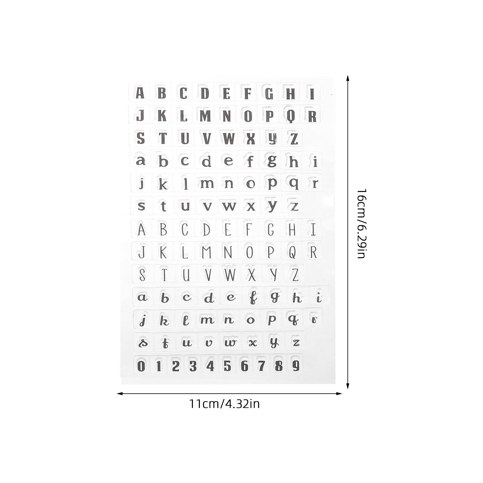 4 unidades de sellos transpare - Clear Silicone Stamps For Card Making reseña y precio