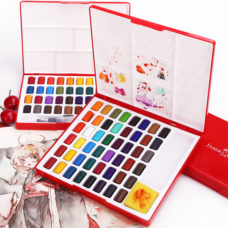 Juego de pintura de acuarela s - Watercolor Paint Set Solid Pigment reseña y precio