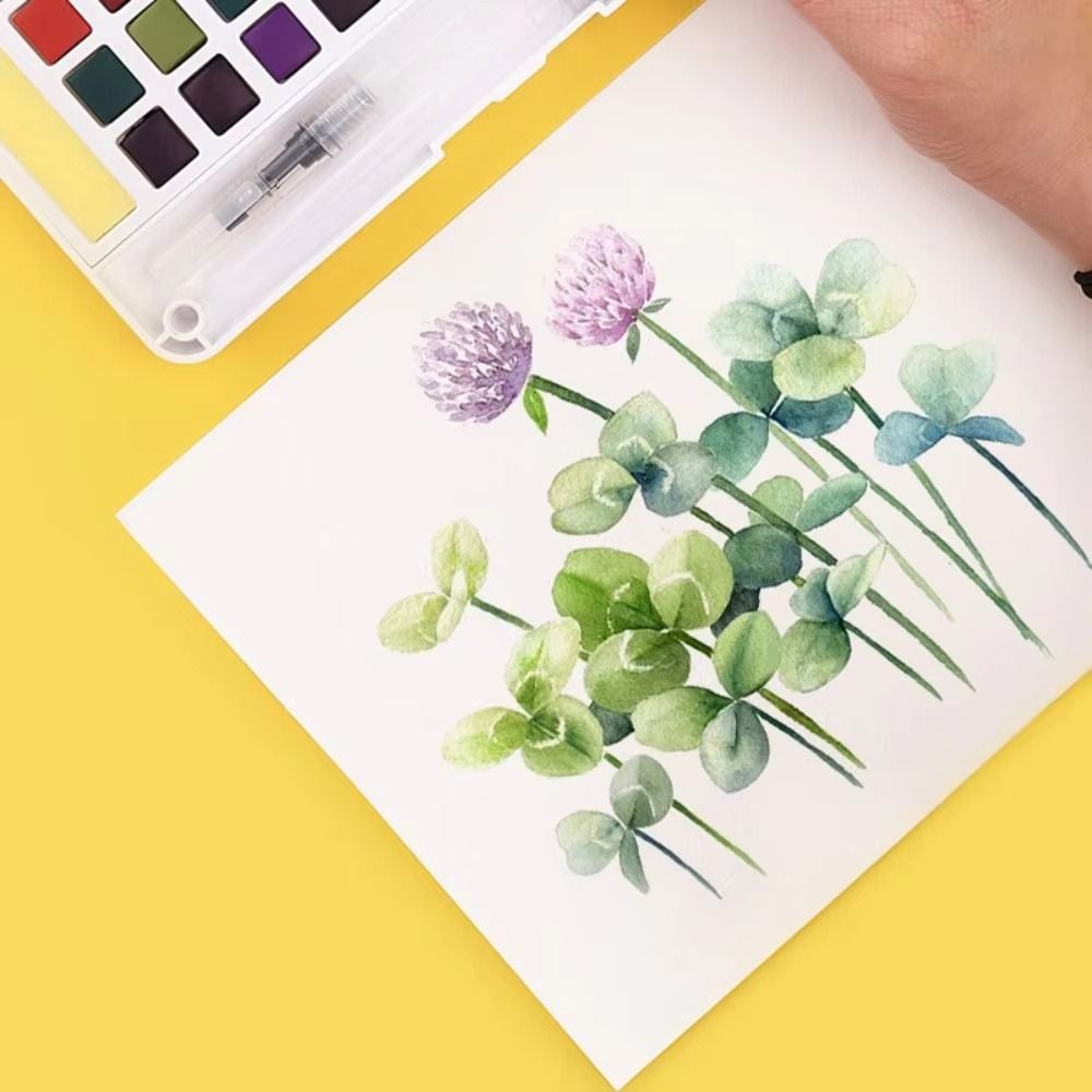 Juego de Pinturas Acuarelas Só - Watercolor Paint Set Solid Pigment reseña y precio