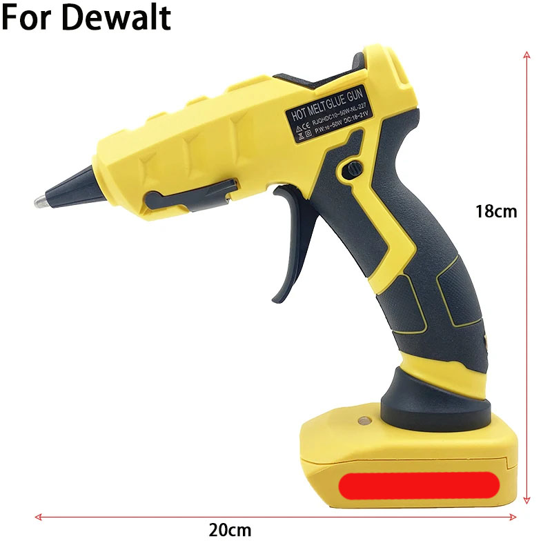 Pistola de pegamento termofusi - Hot Melt Glue Gun Cordless reseña y precio
